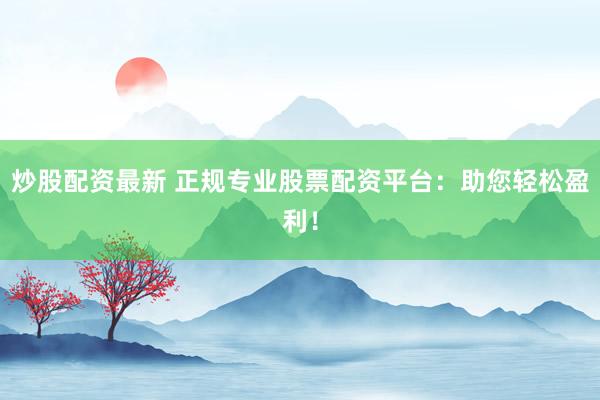 炒股配资最新 正规专业股票配资平台：助您轻松盈利！